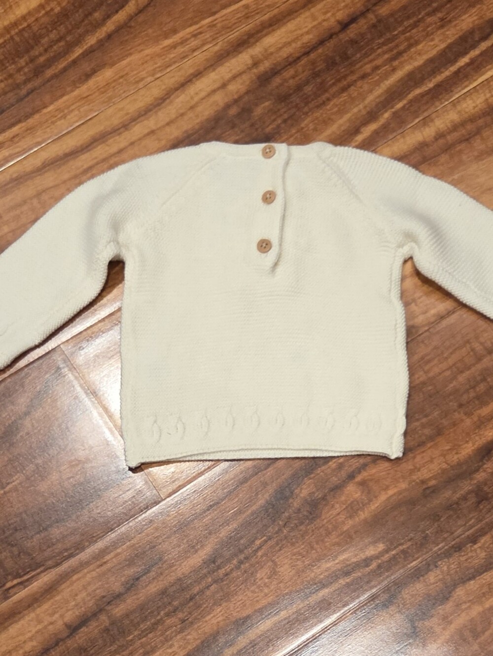 Janie and Jack NWT Newborn Cableknit Sweater and Pants Set and Forest Bodysuit - Picture 5 of 11
